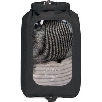 OSPREY DRY SACK 6 W/WINDOW, black