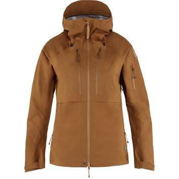 FJÄLLRÄVEN Keb Eco-Shell Jacket W, Chestnut
