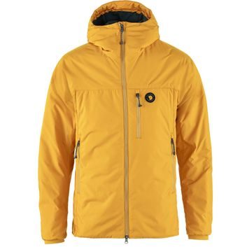 FJÄLLRÄVEN Bergtagen 60 Insulation Jkt M Mustard Yellow-Mountain Blue