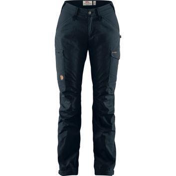 FJÄLLRÄVEN Kaipak Trousers Curved W Dark Navy