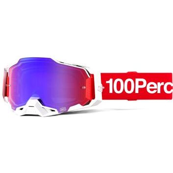 100% ARMEGA Goggle Corbin - Mirror Red / Blue Lens