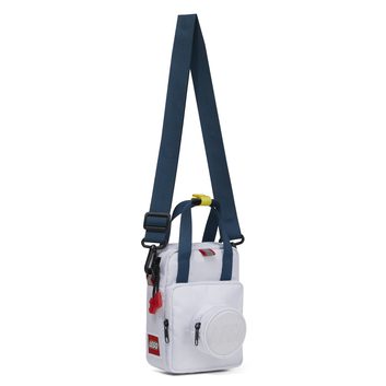 LEGO BAGS Brick 1x1 crossbody 1,5 bílá