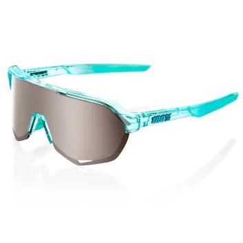 100% S2 - Polished Translucent Mint - HiPER Silver Mirror Lens