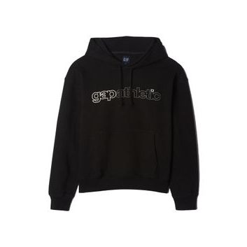 GAP Oversize mikina Gap Athletic Černá