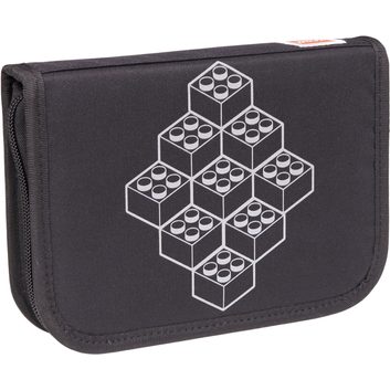 LEGO BAGS Bricks - penál s náplní černá