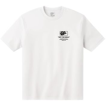 VANS Stacked Hi SS Tee White