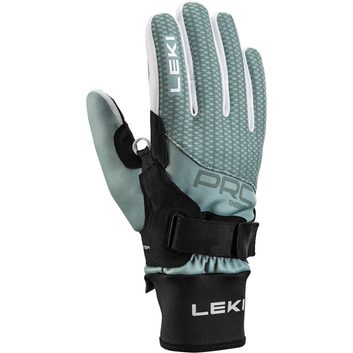 LEKI PRC ThermoPlus Shark Women, black-ice green 2025