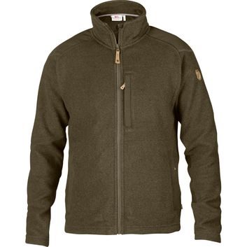FJÄLLRÄVEN Buck Fleece M, Dark Olive