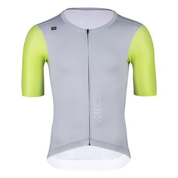 FORCE LIMIT kr. rukáv, šedo-limetkový