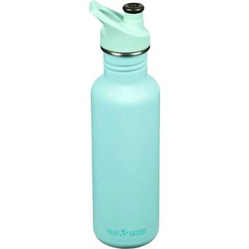 KLEAN KANTEEN Classic 27oz (w/Sport Cap) - Pastel Turquoise 800 ml
