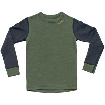 DEVOLD Expedition Merino Shirt Kid Night/Forest