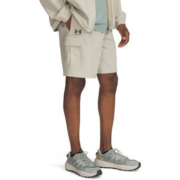 UNDER ARMOUR UA Vibe Woven Cargo Short, hnědá
