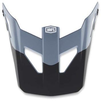 100% STATUS Replacement Visor Drop/Steel Blue