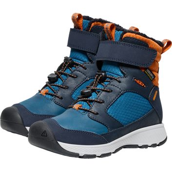 KEEN SKUA WINTER WP CHILDREN, sky captain/gold flame