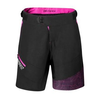 FORCE STORM with removable insert, black and pink