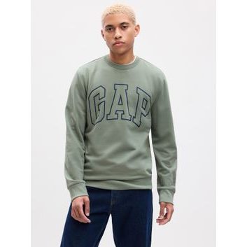 GAP 427434-17 Mikina s logem Zelená