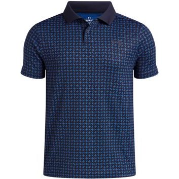 UNDER ARMOUR UA Matchplay Printed Polo 411-BLU