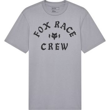 FOX Heritage Ss Prem Tee Steel Grey