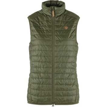 FJÄLLRÄVEN Abisko Padded Vest W, Laurel Green