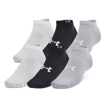 UNDER ARMOUR Unisex UA Essential 6pk Low-BLK
