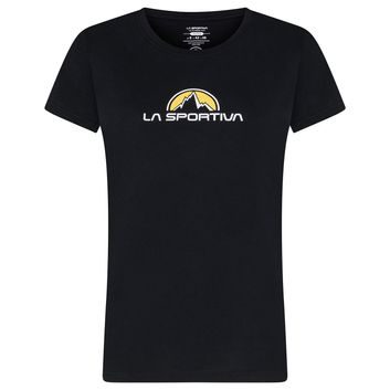 LA SPORTIVA Promo Tee W, Black/Yellow