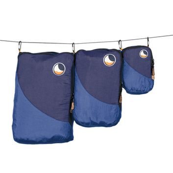 TICKET TO THE MOON Travel Cube Set royal blue/navy blue (1xS, 1xM, 1xL)