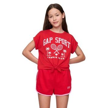 GAP Dětské tričko s logem Červená