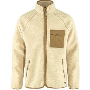 FJÄLLRÄVEN Vardag Pile Fleece M, Chalk White