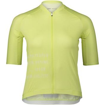 POC W's Pristine Print Jersey Lemon Calcite