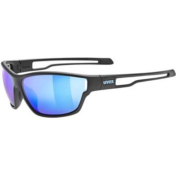 UVEX SPORTSTYLE 806 BLACK MATT/MIR.BLUE 2025