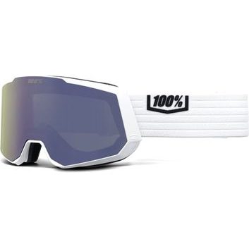 100% SNOWCRAFT XL HiPER Goggle - White/White - Mirror White Lens