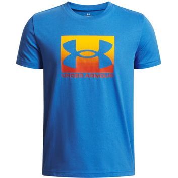UNDER ARMOUR B BOXED SPORTS UPDATE SS-BLU