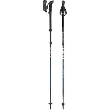 LEKI Makalu FX TA 110-130 cm, black-stone blue dark-white
