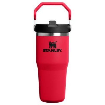 STANLEY IceFlow™ Flip Straw 2.0 Tumbler 410 ml Chili Black