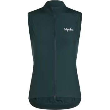 RAPHA Core Gilet Women Forest Green/White