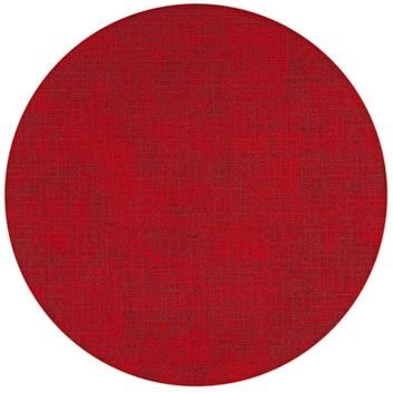 GUZZINI Round red table setting
