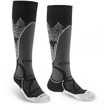 BRIDGEDALE Ski Midweight Women's black/white