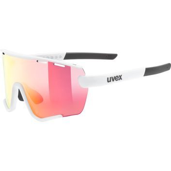UVEX SPORTSTYLE 236 S SET WHITE MAT / MIRROR RED (CAT. 2) + CLEAR (CAT. 0) 2025