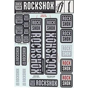 ROCK SHOX 11.4318.003.513 - ROCKSHOX DECAL KIT 35MM POLAR GREY