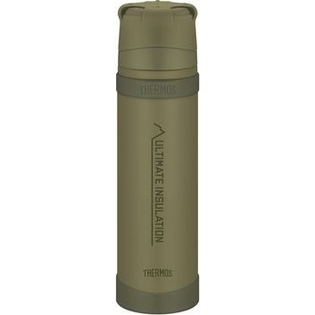 THERMOS Termoska se šálkem do extrémních podmínek 900 ml khaki