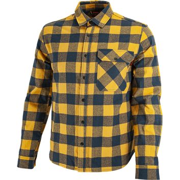 BENNON PIPPO Shirt, ocher/blue