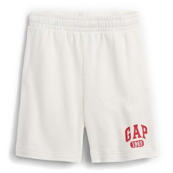 GAP 887251-02 Dětské kraťasy s logem Bílá