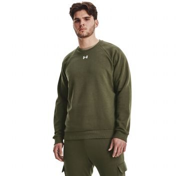 UNDER ARMOUR Rival Fleece Crew, Green