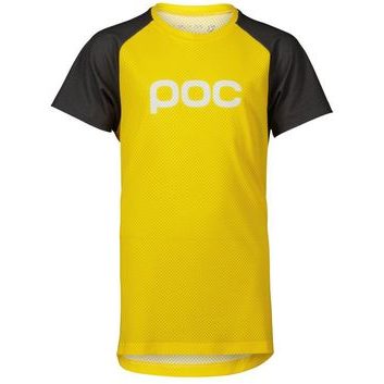 POC Y's Essential MTB Tee Aventurine Yellow/Sylvanite Grey