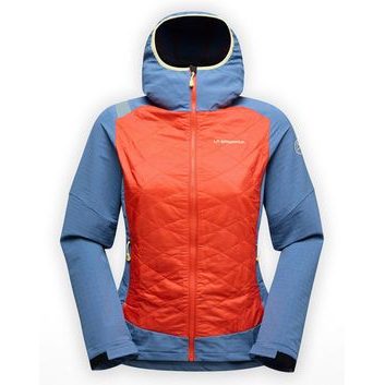 LA SPORTIVA Kap Hybrid Hoody W Cherry Tomato/Moonlight