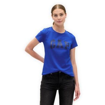 GAP 822874-00 Tričko s logem Tmavě modrá