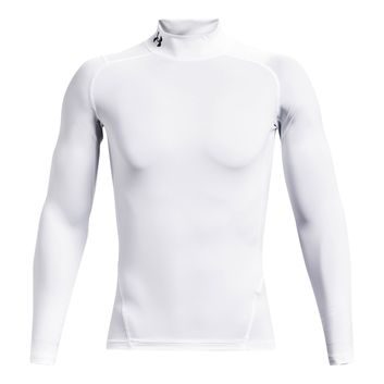 UNDER ARMOUR UA HG Armour Comp Mock LS, White