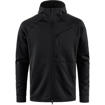 FJÄLLRÄVEN Abisko Grid Fleece Hoodie M Black