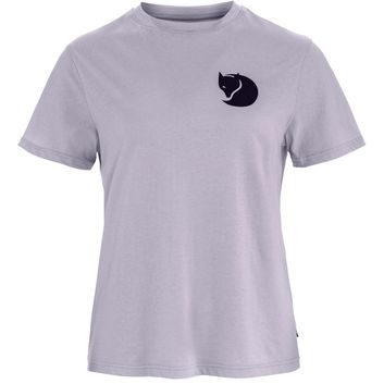 FJÄLLRÄVEN Fox Boxy Logo Tee W Lavender Mist