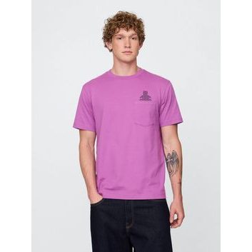 GAP 769029-07 Tričko s kapsičkou Brannan Fialová